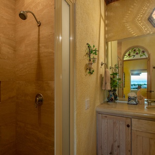 En suite bathroom