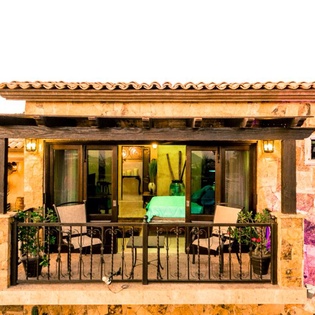Bedroom with terrace
