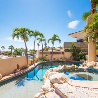 Pool patio
