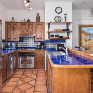 Spacious kitchen