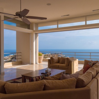Living room with a view