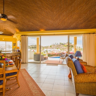 Living and dining room