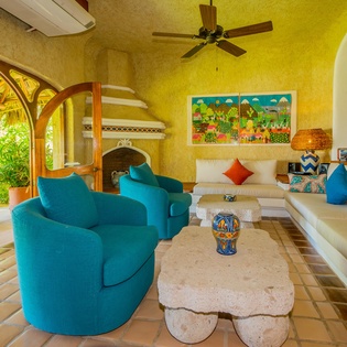 En suite sitting area