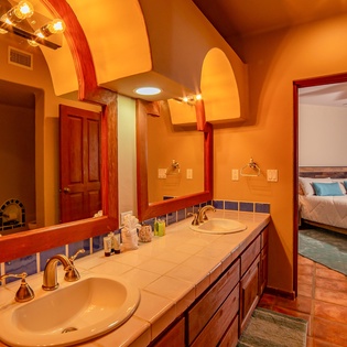 In suite bathroom