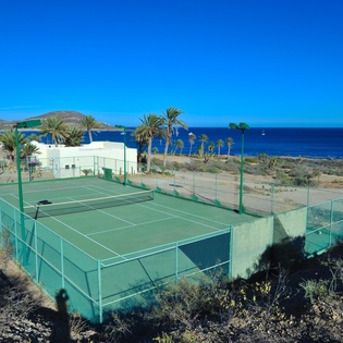 Tennis and basketball on the property