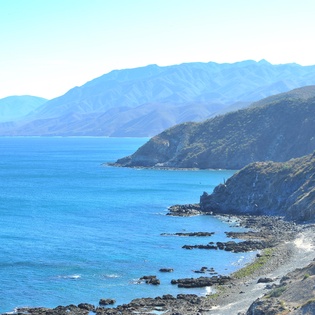 Ocean and Cliffside view