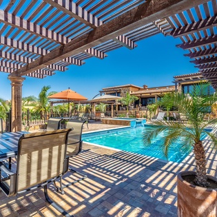 Patio dining