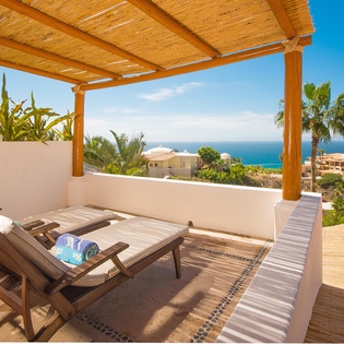 Covered lounge area