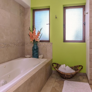 Bathroom with bath tub