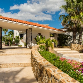 Gated entrance