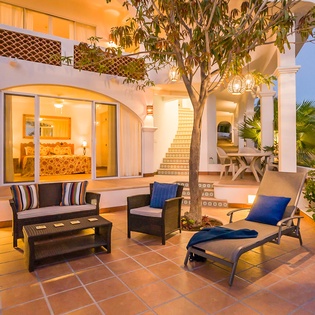 Beautiful outdoor patio