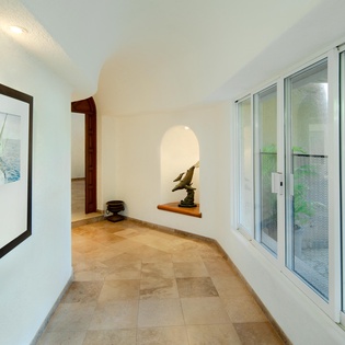 Hall with Patio access