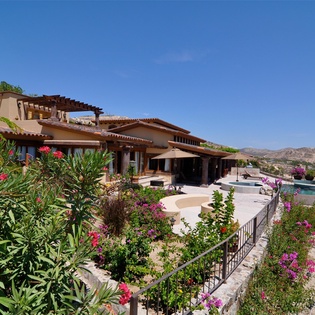 Exterior views of villa