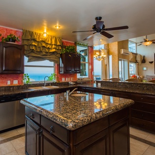 Gourmet kitchen