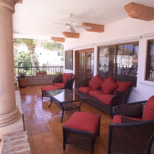 Terrace seating
