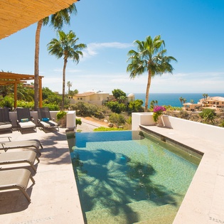 Pool deck view