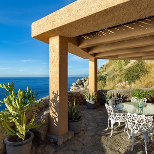 Patio table with Oceanview