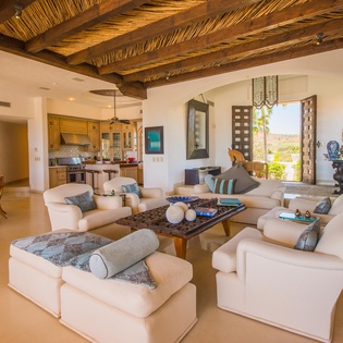 Well appointed living room