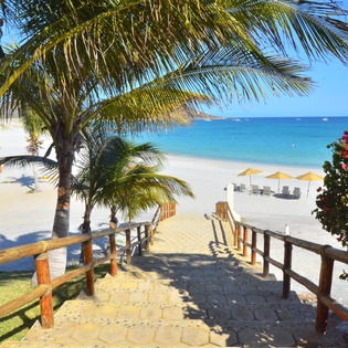 Walkway to the beach