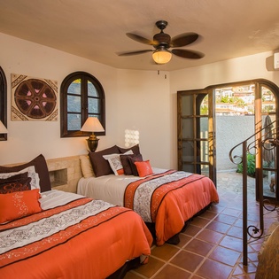 Suite with two double beds