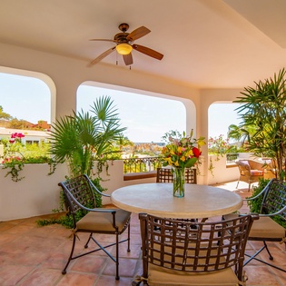 Patio dining