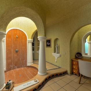 En suite bathroom
