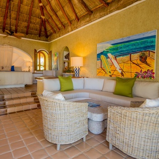 En suite sitting area