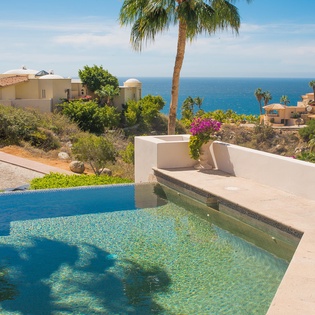 Pool deck view