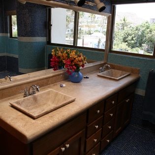 En suite bathroom