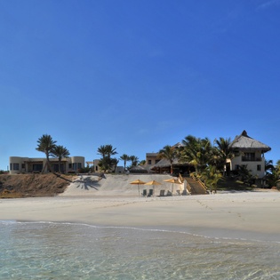 Relaxing beach