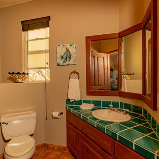 En suite bathroom