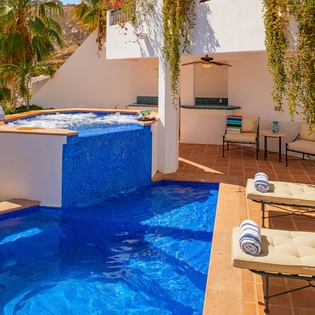 Pool and Jacuzzi