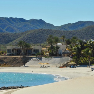 Relaxing beach