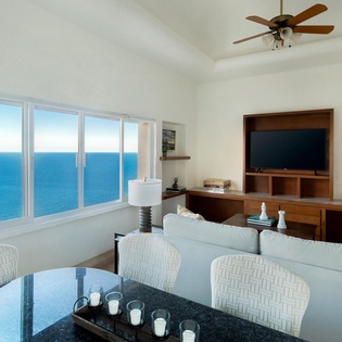 Media game room with Oceanview