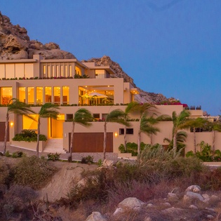 Exterior of villa