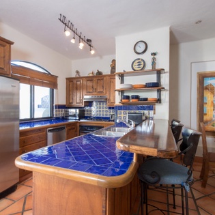 Spacious kitchen