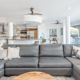Spacious living area