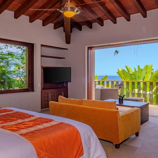 Bedroom suite with private terrace