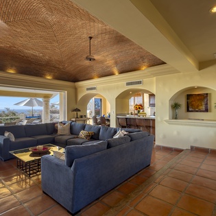 Spacious living area