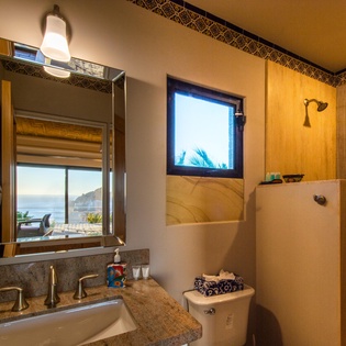 En suite bathroom