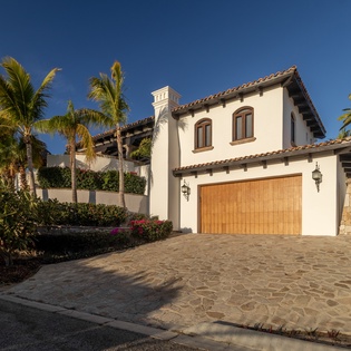Exterior of villa