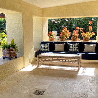 Outdoor seating