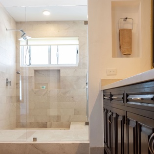 In-suite bathroom