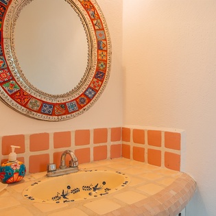 En suite bathroom