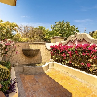 Villa entrance