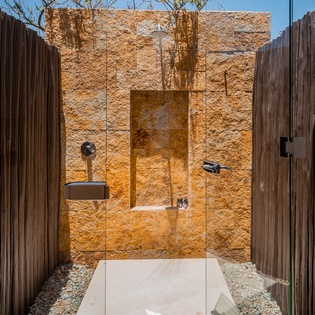 Outdoor shower