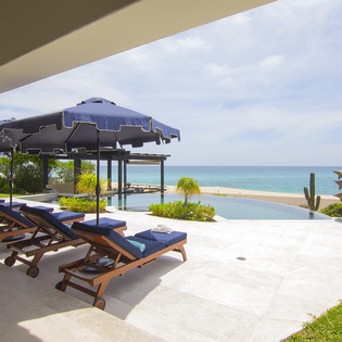 Beachfront view