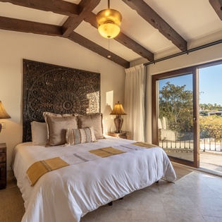 Bedroom suite with terrace access
