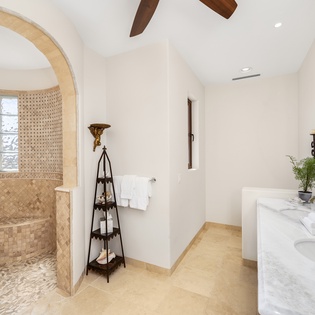 En suite bathroom