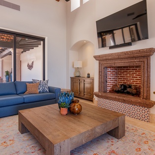 Spacious living area